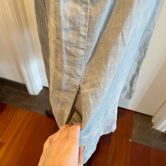 James Perse Linen Shift Dress size XL /size 4 NWT - Picture 4 of 10